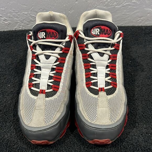 ?? NIKE Air Max 24-7 Shoes Volt Black Red Gray 397252-001 2010 Men Sz 11.5 - E main image 8
